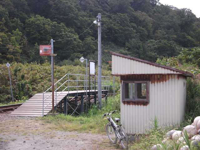 朱文別駅全景